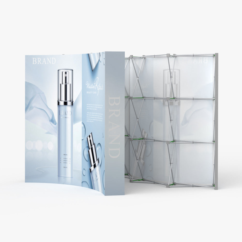Curved Pop Up Display